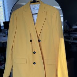 Zara Yellow Blazer