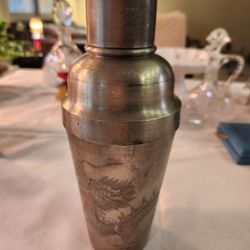 1920's Kut Hing Pewter Shaker