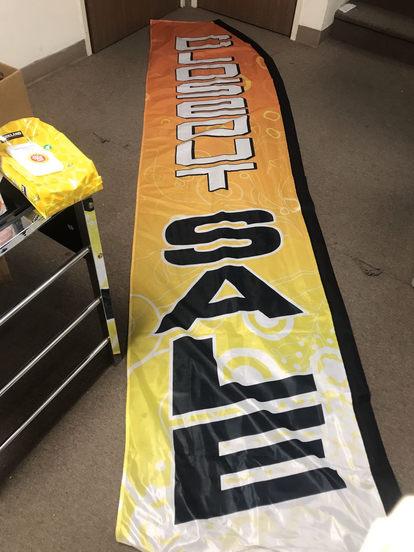 Closeout Sale flag with pole 13ft