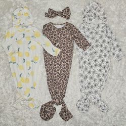 Newborn To 3months 50 Plus Pcs Babygirl Clothing.