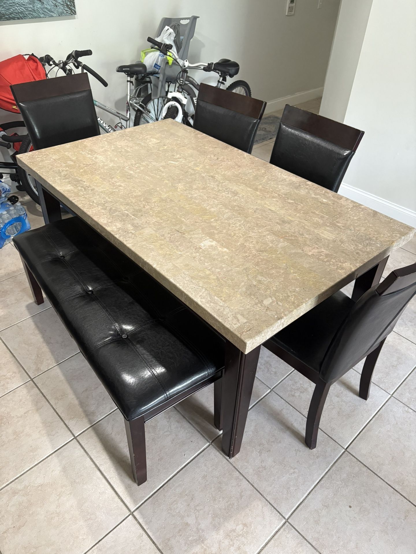 granite dining table