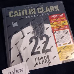 Caitlin Clark Chronicled PANINI Sealed Collectible Book