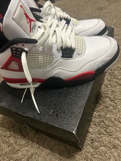 Jordan 4 red cement
