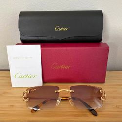 cartier buffs/sunglasses