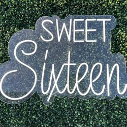 Sweet 16 Neon Sign 