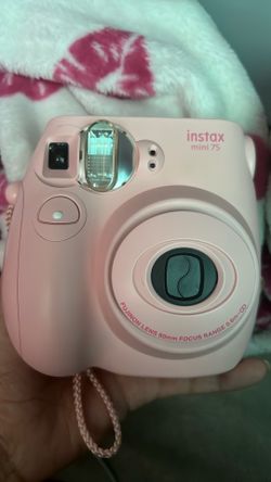 Pink Polarid Camera