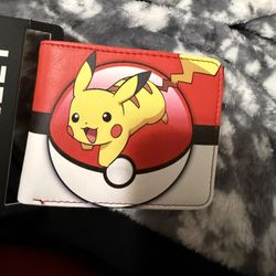 Pikachu Pokéball Wallet