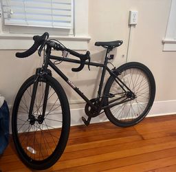State Bicycle CO 4130  - Matte Black/Mirror - (Fixed Gear/ Single-Speed)