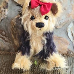 Mohair Ashton Drake Perfect Campions "My Little Yorkie" Fully Posable