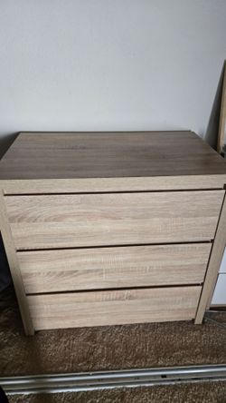 Ikea STORKLINTA three drawer dresser