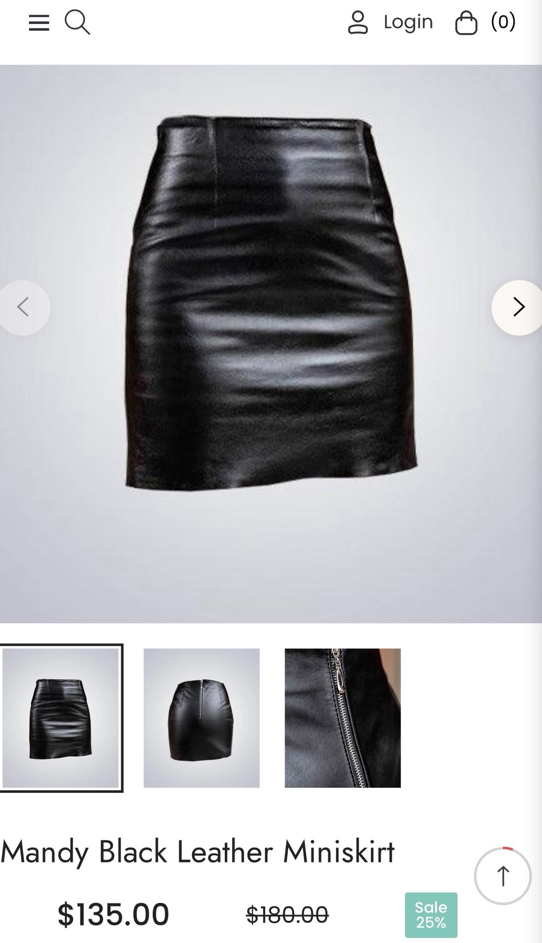 Luxury Black Leather Skirt – Soft Lining, Perfect Fit