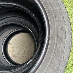 Bridgestone Dueler Tires 255/55/19 