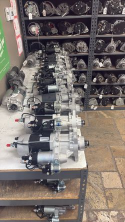 Commercial, heavy duty, truck, starters and alternators
