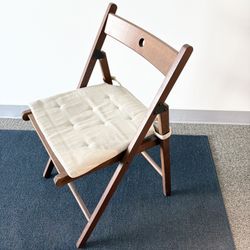 Wood Chair - Perfect Condition - Padding Included