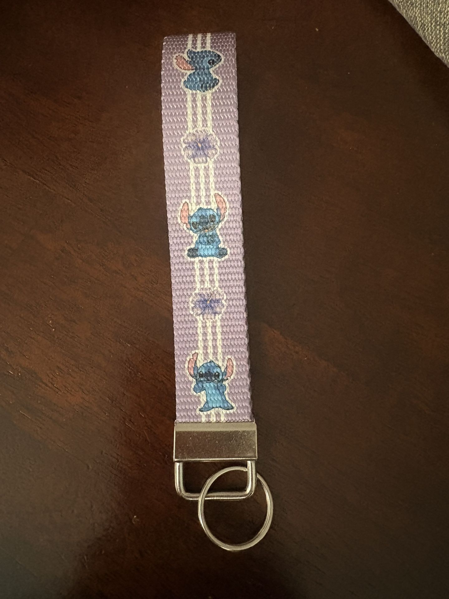 $5 - Keychain Wristlet/Holder - Stitch  Style 