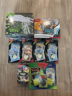 Pokemon TCG Mega Evolution Perfect Order ETB + Booster Bundle & Blister Lot