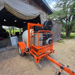 4k psi  hot/cold pressure washer