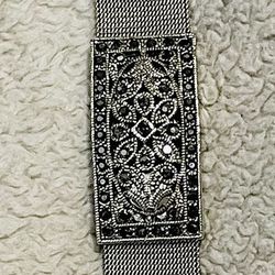 Marcasities Metallic Watch Band Bracelet 