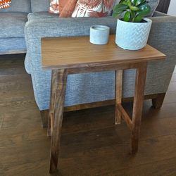 Solid Walnut Side Table