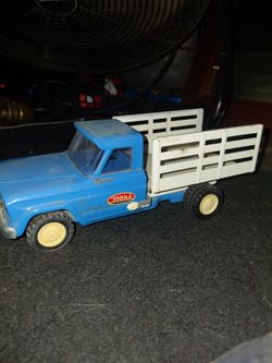 Vintage Tonka Blue Stake Truck