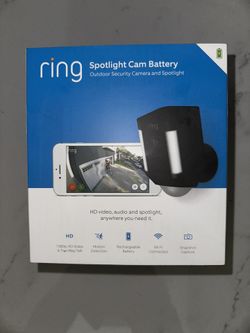 Ring Spotlight Cam Battery