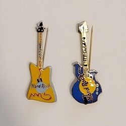 HardRock Cafe Washington D.C. And Cozumel Lapel Pins