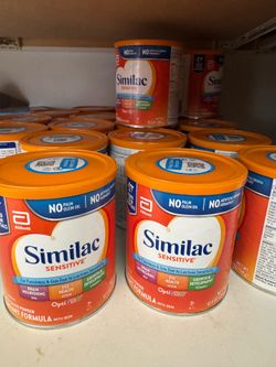 8 cans of similac sensitive