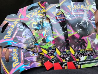 New Realease Pitch Black qty 5 Booster Packs