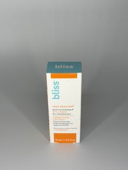 Bliss Rest Assured Eye Cream with Vitamin C & Caffeine 0.5 oz. E13C