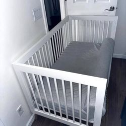 Baby crib+toddler bed
