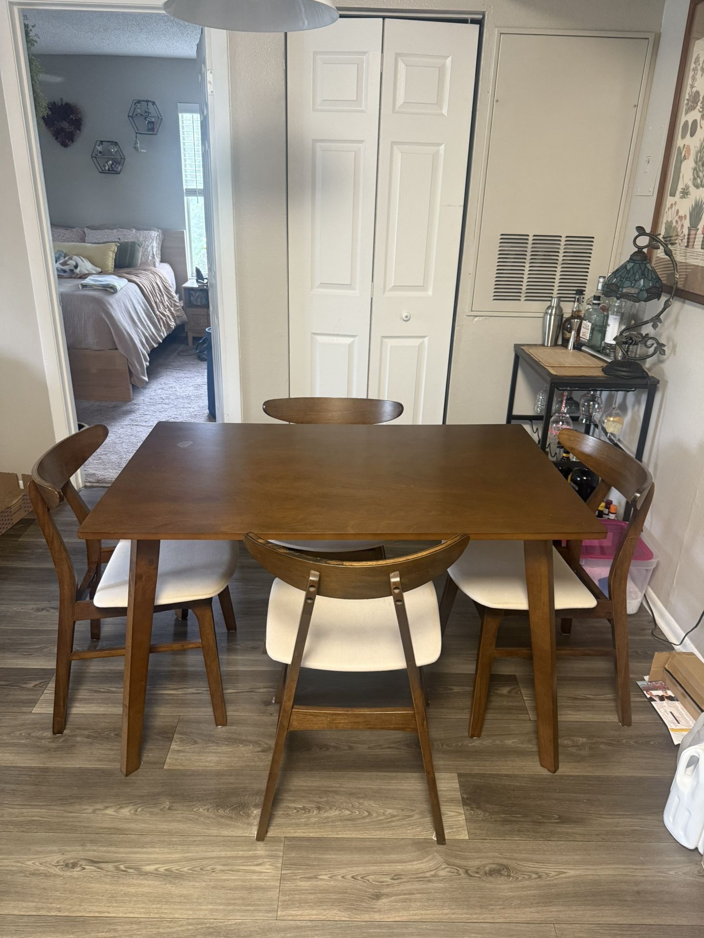 Dining Table Plus Chairs