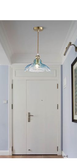 Pendent Beautiful Light Fixture Glass Hanging