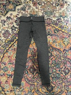 Lululemon Dark Gray Heathered Leggings