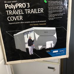 New Travel Trailer Cover