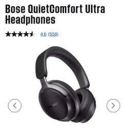 Bose Quiet Comfort Ultra Headphones (New Never Opened) 