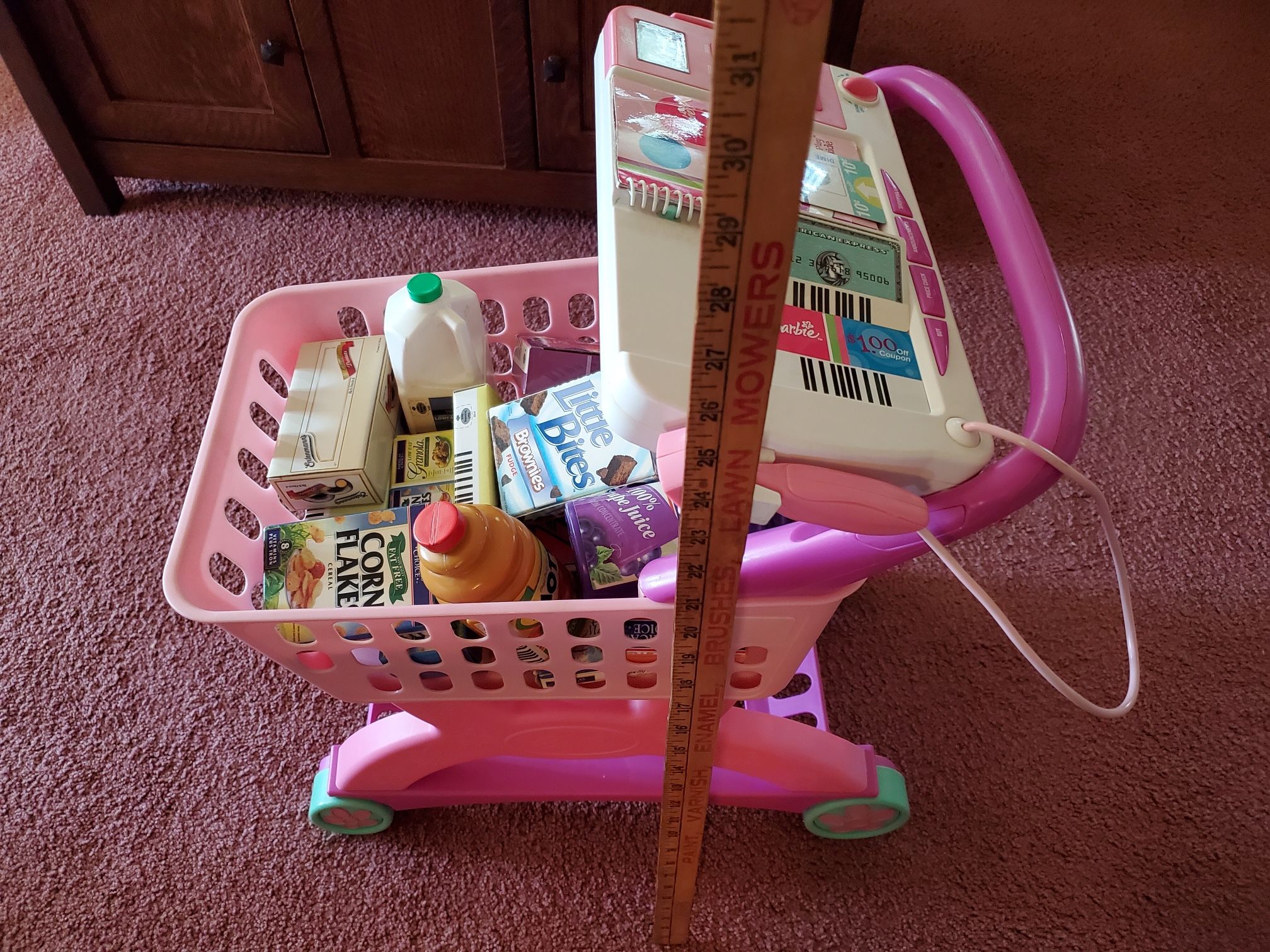 Barbie Scan And Play Interactive Shopping Cart