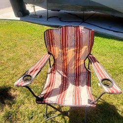 Camping Chairs..set Of 2 Chairs..Good Condition! 
