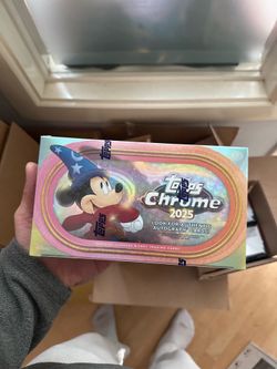 Disney Topps Chrome Hobby Box 2025 Sealed