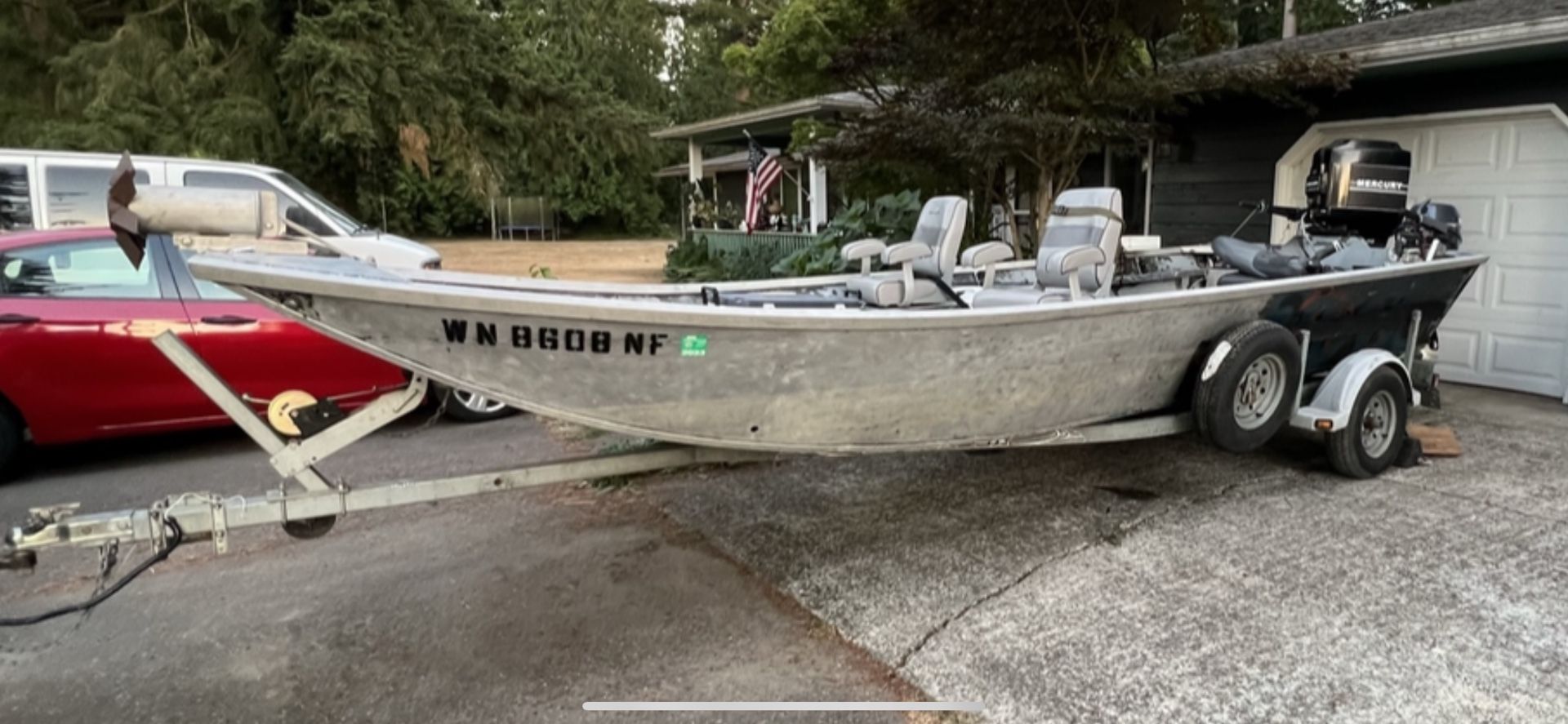 89 20ft Alumaweld Jet Sled for Sale in Marysville, WA OfferUp