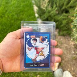 2026 ONE PIECE LOS ANGELES DODGERS MONKEY D LUFFY DON CARD PROMO 7/2/26 SEALED