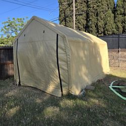 Free Harbor Freight car tent shed