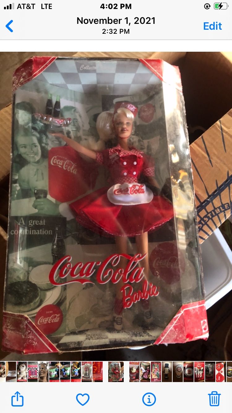 Barbie Dolls And Several Porceline Dolls 