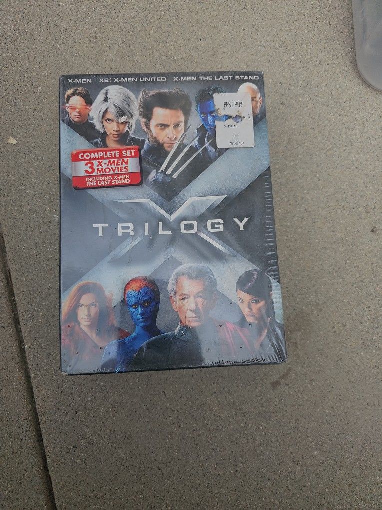 X Men Trilogy Dvd - New Never Opened