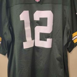 Greenbay Packers #12 Rogers Jersey PD $140