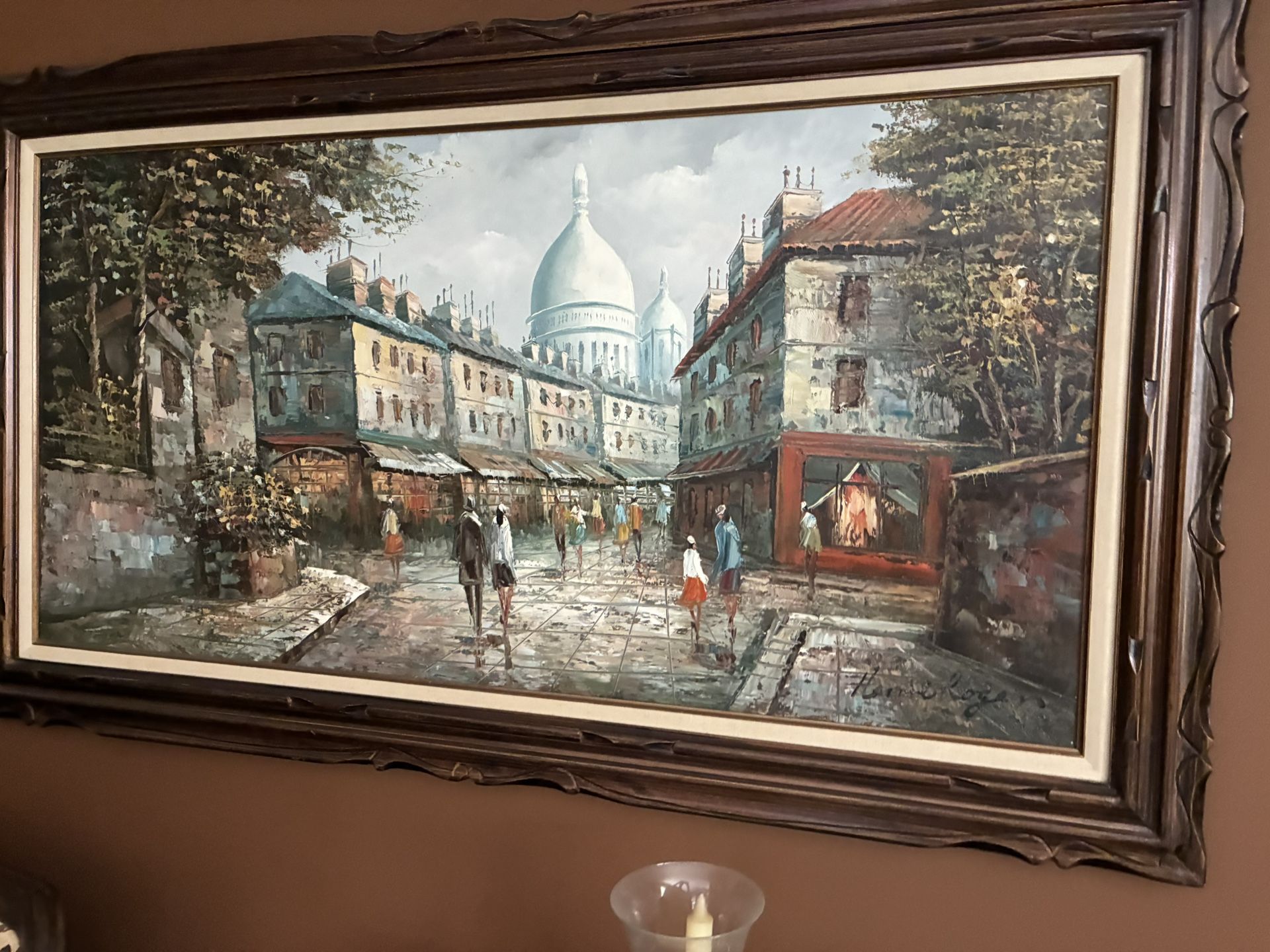 Painting Big Wood Frame