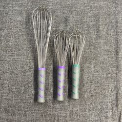 Whips/Whisks 3 Ea Total
