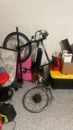 Crashed bike