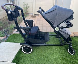 Like New Austlen Entourage 2.0 Sit & Stand Stroller