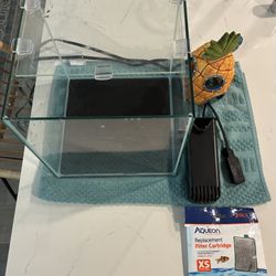 3 Gallon Betta Fish Tank Aquarium