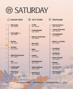 CRSSD TICKET FOR SATURDAY  $170